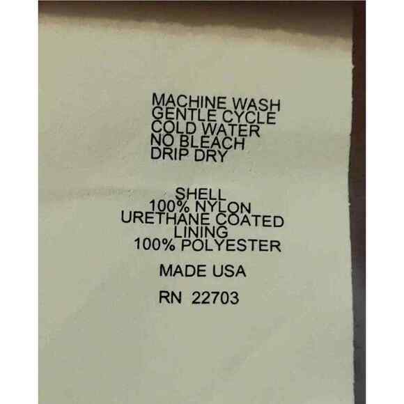 Vintage Birdie by Richard A Leslie Mens Large Red Jacket Snaps Nylon NWOT - Picture 7 of 7